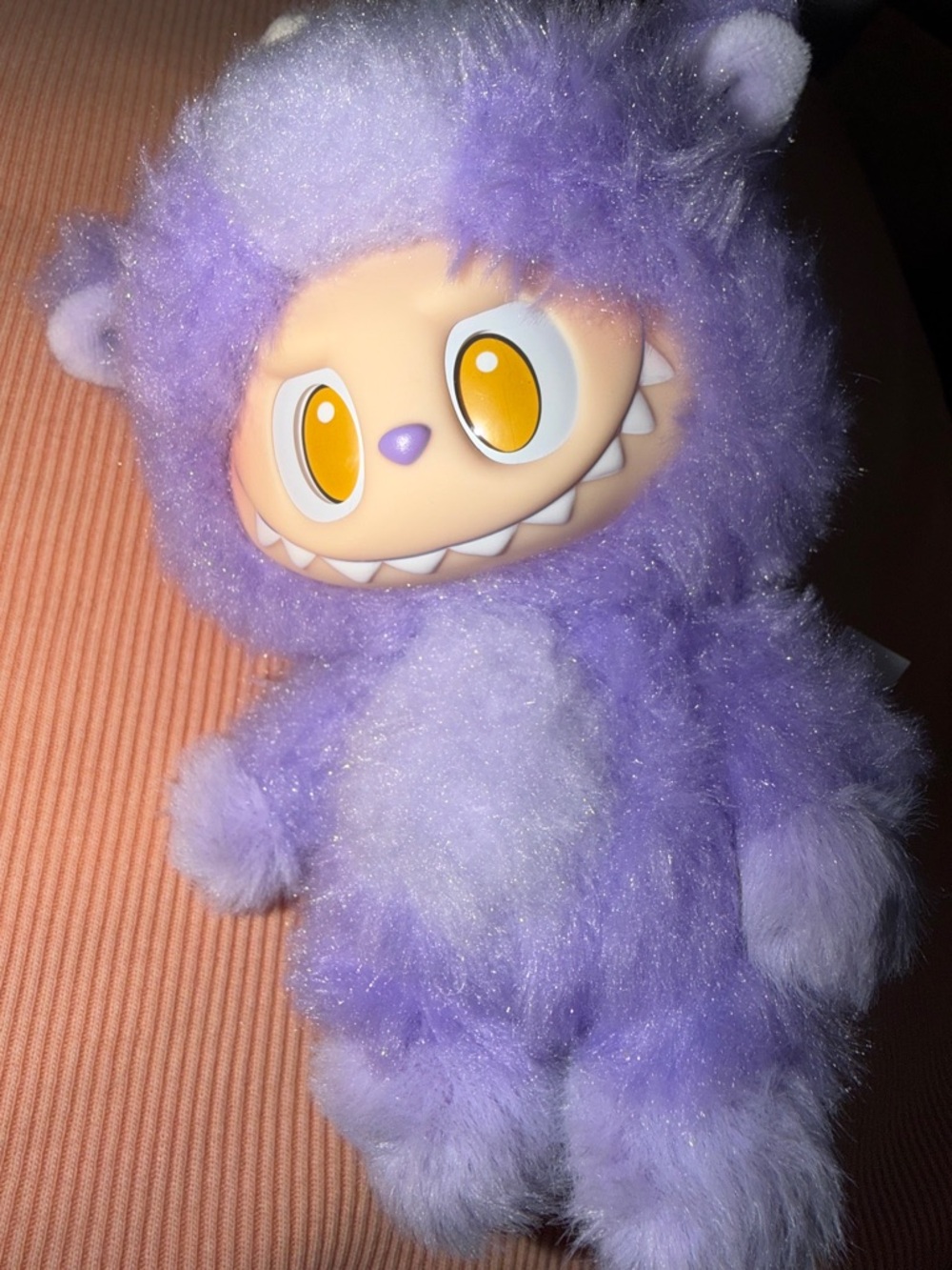 Have a Good Run"series plush pendant,likely featuring a character such as Labubu